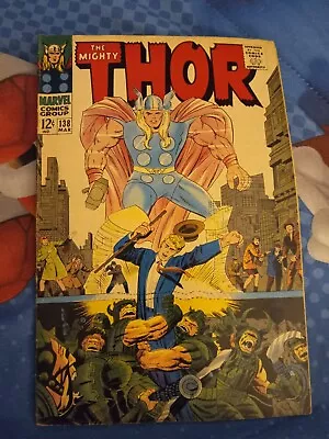 Buy THOR THE MIGHTY #138 FN MARVEL COMICS MARCH 1967 JACK KIRBY** See Photos • 21.58£
