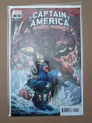 Buy CAPTAIN AMERICA: SENTINEL OF LIBERTY #2 (IBAN COELLO PREDATOR VARIANT) ~ Marvel • 14.99£