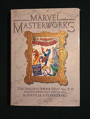 Buy Marvel Masterworks Vol 10 Amazing Spider-man #21-30 & Annual #1 Hardcover 1989  • 27.67£