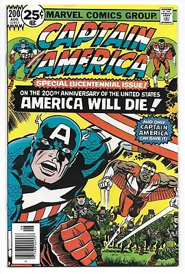 Buy Captain America # 200 Bicentennial Issue! The Falcon!! 6.5 Or Better!!! • 31.49£