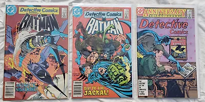 Buy Detective Comics 541 548 572 Comic Books Lot Of 3 Issues 198 1986 DC Batman • 7.14£