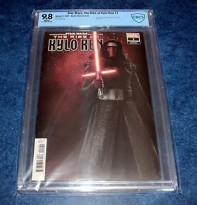 Buy STAR WARS The RISE Of KYLO REN 1 Photo Cover Variant CBCS 9.8 MARVEL 2020 1st Ap • 75.19£