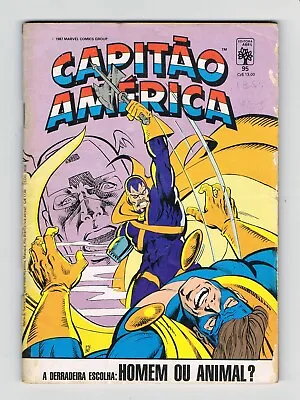 Buy Captain America #294 Capitão América #187 Portuguese Brazilian Comics Marvel • 13.99£
