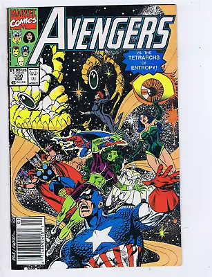 Buy Avengers #330 Marvel 1991 Avengers VS. The Tetrarchs Of Entropy ! • 12.01£