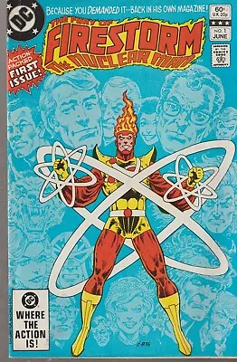 Buy Dc Comics Fury Of Firestorm The Nuclear Man #1 (1982) 1st Print F+ • 5.95£