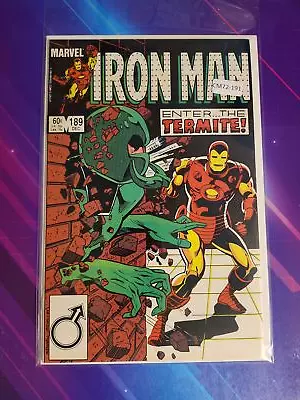 Buy Iron Man #189 Vol. 1 High Grade 1st App Marvel Comic Book Cm72-191 • 7.90£