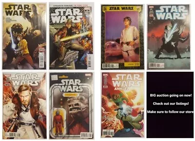 Buy Star Wars 7 Issue Comic Lot! 4 10 15 29 41 First Print Variant Annual! Marvel! • 31.56£