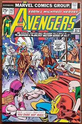 Buy The Avengers 142, George Perez, Marvel Comics, December 1975, Fn+ • 9.99£