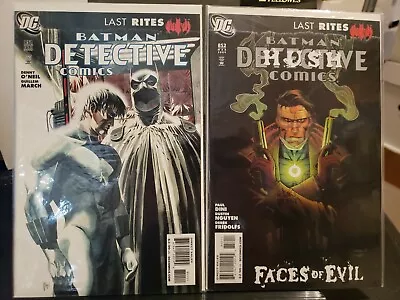 Buy Detective Comics #851 852 Last Rites Signed Andrew Robinson Hush Faces Of Evil • 9.45£