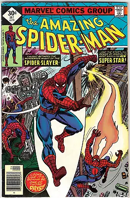 Buy  Amazing Spider-Man (1977) #167 First Willow O' The Wisp Marvel Comics • 8.29£