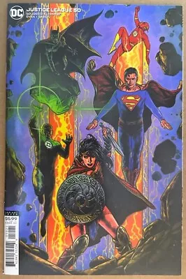 Buy Justice League #50 - Travis Charest Variant - First Print - Dc 2020 • 4.89£