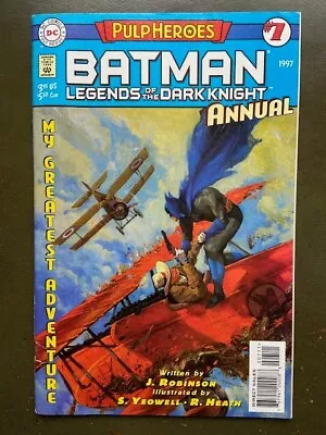 Buy Pulp Heroes #7, Batman, Legends Of The Dark Knight Annual, 1997. • 5£