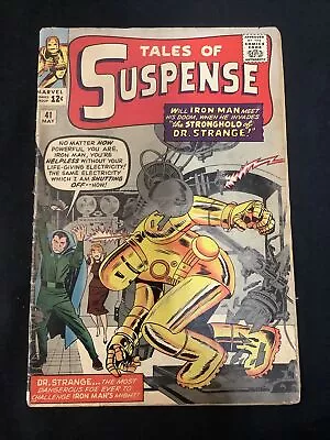 Buy Tales Of Suspense #41 (Marvel Comics May 1963) G/VG-, Stan Lee, Jack Kirby • 281.49£