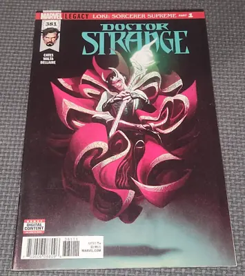 Buy DOCTOR STRANGE #381 (2018) 1st Bats The Dog Loki Sorcerer Supreme Marvel Cates • 5.54£