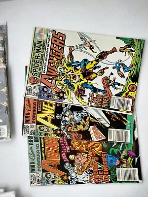 Buy Avengers Lot #214 215 216 (1981 Marvel) Newsstand Ghost Rider Molecule Man • 14.39£