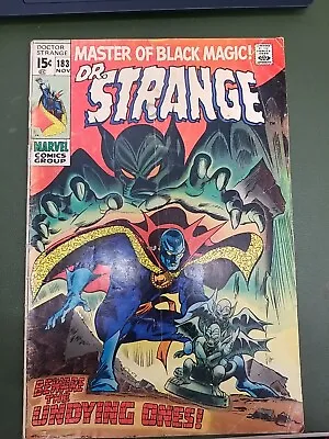 Buy Doctor Strange #183 - 1st Appearance Undying Ones - Mid Grade Plus Plus • 23.83£