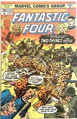 Buy Fantastic Four # 162.  Sept. 1975. Fn/vfn. Two Things. Rich Buckler-cover • 8.09£