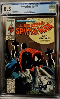 Buy Amazing Spider-Man 308 CGC  8.5  VF+   White Pages • 31.62£