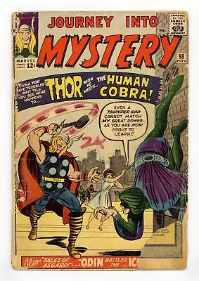 Buy Thor Journey Into Mystery #98 GD- 1.8 1963 • 30.82£