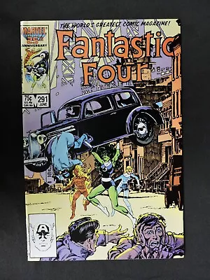 Buy Fantastic Four No. 291 Comic Book   (NM/NM-)   The Times They Are A'Changing  • 5.49£