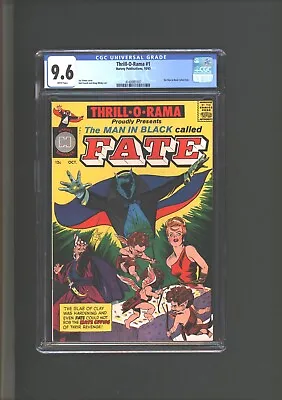 Buy Thrill-O-Rama #1 CGC 9.6 The Man In Black Called Fate 1965 • 398.01£