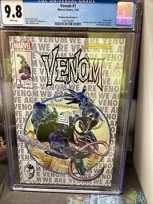 Buy Venom 1 CGC 9.8 Spider Man 300 Variant Cover B • 118.95£