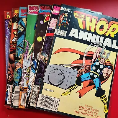 Buy Thor Annual's #'s 11, 14, 15, 16, 17, 2000, 2001 Lot Of 7 Marvel Comics 1983 VG+ • 14.25£