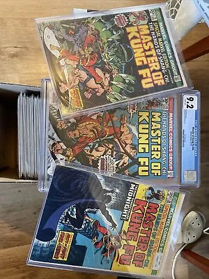 Buy Special Marvel Edition 15 16 Master Of Kung Fu 17 - 125 1973 Complete Series 1 • 500£