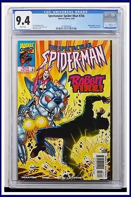 Buy Spectacular Spider-Man #256 CGC Graded 9.4 Marvel 1998 White Pages Comic Book. • 70.95£
