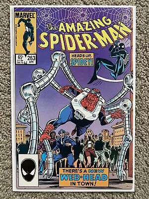 Buy Amazing Spider-man #263 Nm- See Pics 1st App Normie Osborn Marvel Comics 1985 • 13.10£
