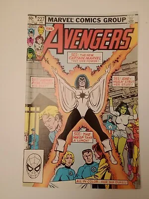 Buy Avengers # 227 1st Monica Rambeau Joins She-Hulk Iron Man Captain America Thor • 17.11£