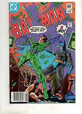 Buy Batman #362 RIDDLER In HIGH GRADE NM- 9.2! 1983 NEWSSTAND VARIANT! 2ND H.BULLOCK • 39.64£
