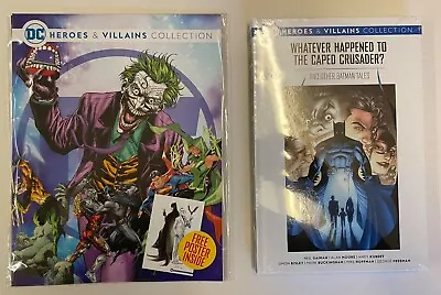 Buy DC Heroes & Villains Collection 1 CAPED CRUSADER? *FREE POSTER* Hardcover New • 8.99£