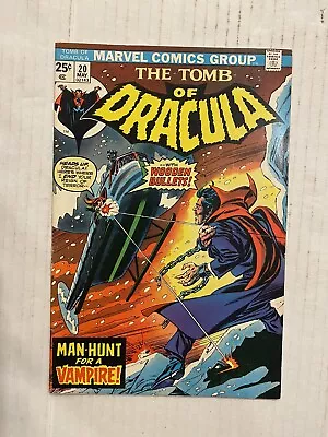 Buy Tomb Of Dracula #20 - 1st Appearance Of Dr. Sun - MVS Intact 1974 • 22.93£