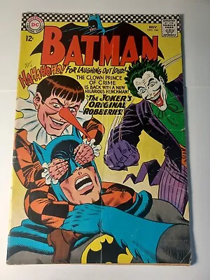 Buy Batman #186 VG- Subscription Crease DC Comics C272 • 12.06£