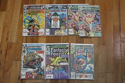 Buy Fantastic Four #237-242 (Complete Run LOT) MARVEL COMICS 1981 (238 239 240 241) • 18.23£