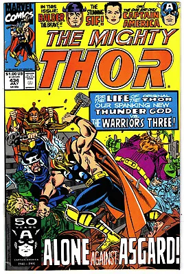 Buy THOR # 434 - Marvel 1991 (fn-vf) Captain America • 2.58£