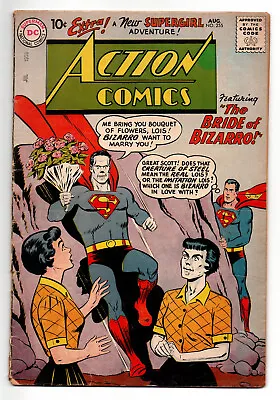 Buy Action Comics #255 2.0 1st Bizarro Lois Lane Cover 1959 Off-white Pages • 50.68£