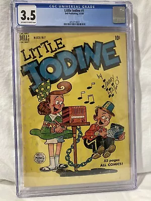 Buy Little Iodine #1 (March-May 1950, Dell) Golden Age, Rare, CGC Graded (3.5) • 95.60£