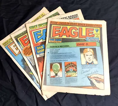 Buy Vintage Eagle Comic / Graphic Novel X 4. October 1984 Complete Month • 20.69£