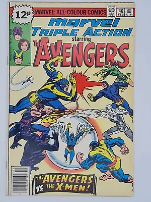 Buy Marvel Triple Action Vol:1 #46 1978 Marvel Comics Pence Variant • 5.95£