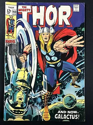 Buy The Mighty Thor #160 Vintage Marvel Comics Silver Age 1st Print 1969 VG *A2 • 23.71£