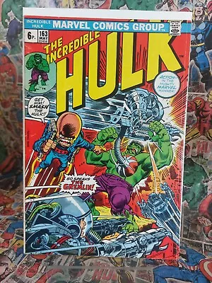 Buy Incredible Hulk #163 FN+ Marvel 1973 • 14.95£
