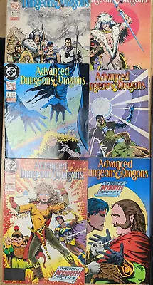 Buy DC Comic Advanced Dungeons & Dragons (1988) Issues 1 To 6 • 15£