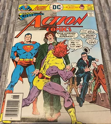 Buy Action Comics # 460, June - 1976, Superman - Ungraded - Excellent Condition • 4.76£