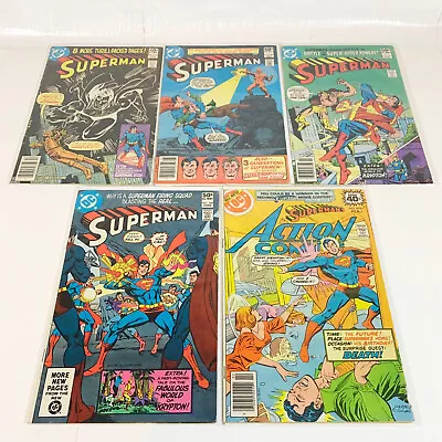 Buy Superman DC Comics Lot #354, 355, 356, 360 And Action Comics #492 • 19.67£