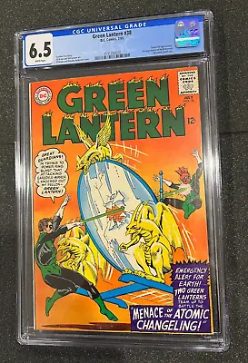 Buy Green Lantern #38, 1965 1st Appearance Of Goldface, CGC 6.5 White Pages • 160.85£