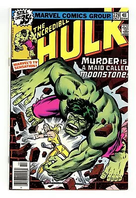 Buy Incredible Hulk #228 VF- 7.5 1978 1st App. Moonstone • 32.41£