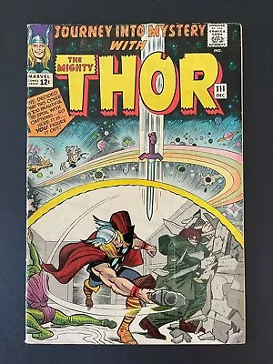 Buy Journey Into Mystery #111- He Power Of The Thunder God! (Marvel, 1962) F/VF • 68.80£