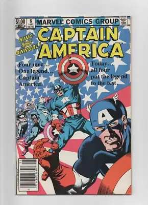 Buy Captain America King-size Annual  #6  Fn • 5£